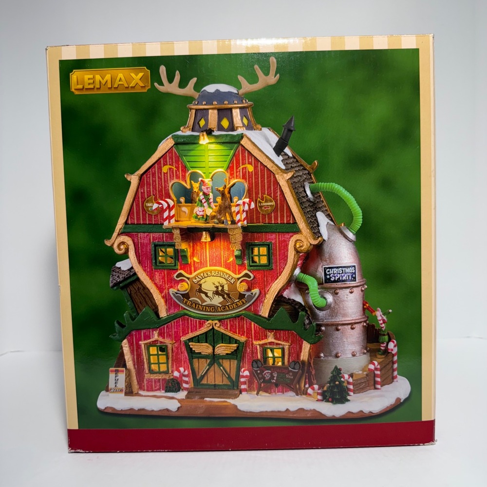 Lemax Santas Reindeer Training Academy Christmas Village 15793 2021